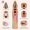 Blawless 2 in 1 rechargeable eyebrow trimmer and face hair remover for women