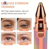Blawless 2 in 1 rechargeable eyebrow trimmer and face hair remover for women