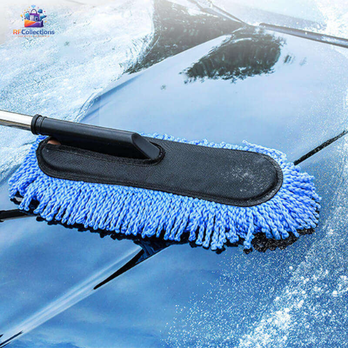 car wash brush microfiber mop long handle scratch free car cleaning tool chenille auto cleaning brush