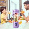 380ml portable rechargeable mini blender bottle for smoothies and fresh juice