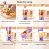 380ml portable rechargeable mini blender bottle for smoothies and fresh juice