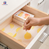 45×150cm waterproof kitchen shelf liner roll with decorative print, oil-proof cabinet drawer liner for shelves, cupboards, refrigerators, and countertops.